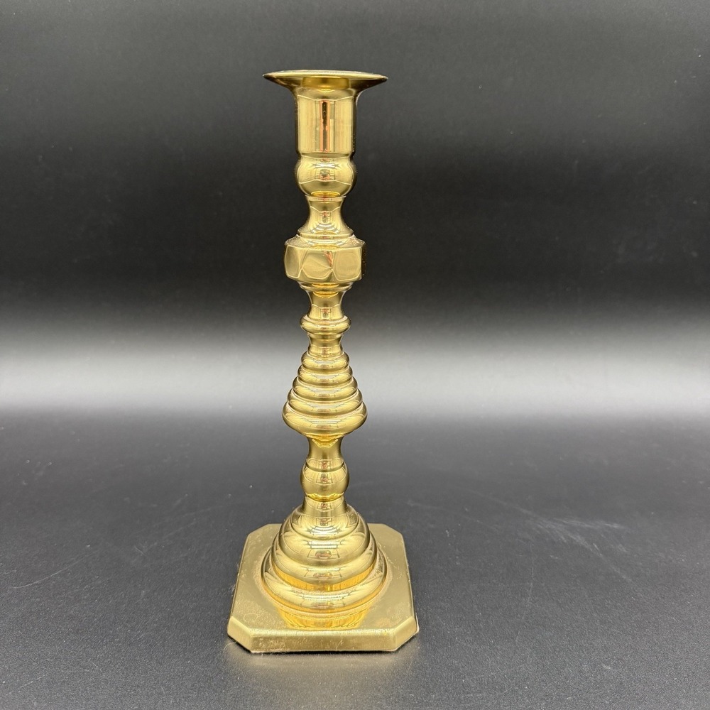 Baldwin Brass‎ Beehive Candlestick 10" Tall Heavy